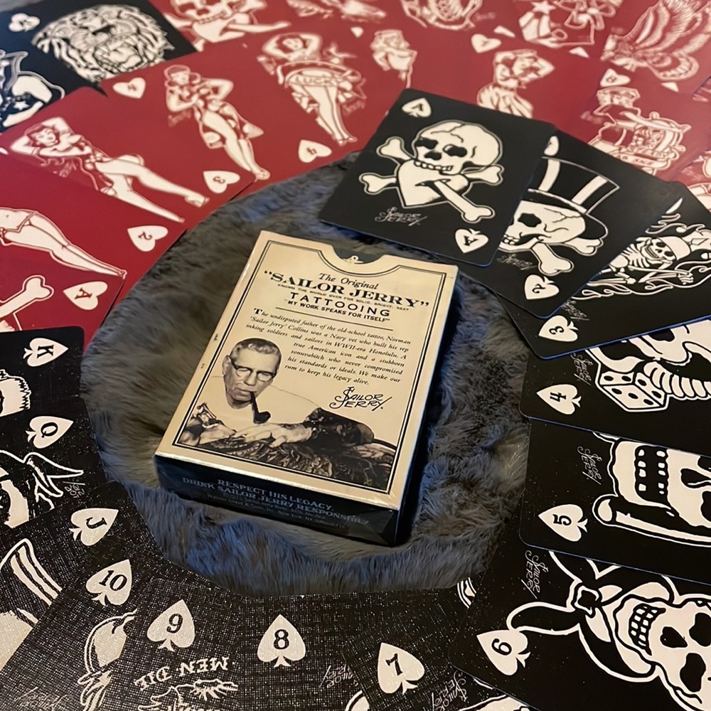 Sailor Jerry Spiced Rum Playing Cards - Picture 4 of 5